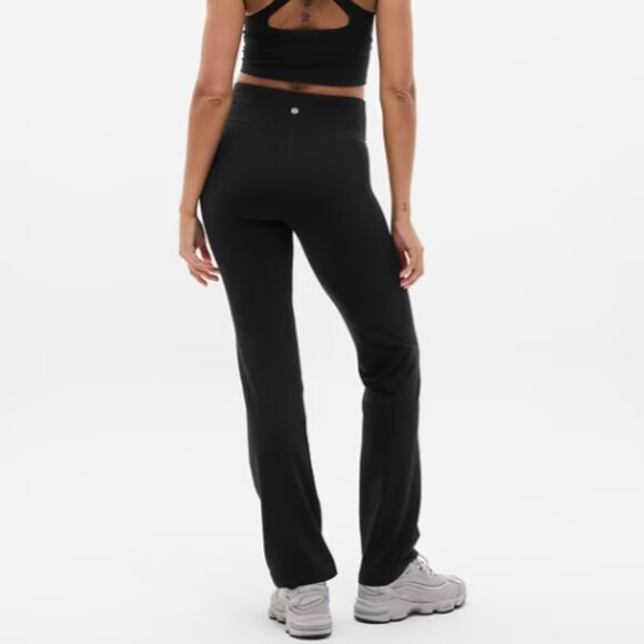 ATHLETA Elation Straight Leg Pant Black Size Large - Picture 3 of 9